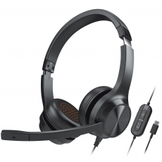 Headphones with microphone Creative Chat USB, image 