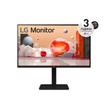 LG 27BA550-B, 27" IPS LED AG,  5ms GTG, 1300:1, 250cd/m2, Full HD 1920x1080, 100Hz, sRGB 99%, Usb Hub, D-Sub,  Display Port, HDMI, Speakers 2Wx2, Reader Mode, Tilt, Swivel, Height Adjustable, Pivot, LG Switch app, Headphone Out, Black, image 