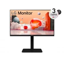 LG 24BA550-B, 23.8" IPS LED AG, 200cd/m2, Full HD 1920x1080, 100Hz, sRGB 95% , D-Sub, Display Port, HDMI, USB 5 Gbps, Speaker 2W x 2, Tilt, Height, Swivel, Pivot, Reader Mode, LG Switch app, Black, image 