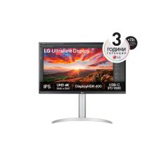 LG 27UP850K-W, 27" UltraFine UHD, IPS 4K , 5ms, 1200:1, 400cd/m2, 3840 x 2160, DCI-P3 95%, HDR 400, HDMI, USB-C, PD- 96 W, DisplayPort, Reader mode, Dynamic Action Sync, Tilt, Height (Range), Swivel, Speacers 2x5W, LG Switch, Black, image 