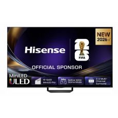 Hisense 55"U7S Pro, 4K Ultra HD 3840x2160, ULED, FALD, Quantum Dot, 165Hz, IPS, HDR 10+, HLG, Dolby Vision IQ, Dolby Atmos, Smart TV, WiFi 5GHz, WiFi Direct, BT, Anyview Cast,light sensor,Solar Powered Remote, 4xHDMI, 2xUSB, LAN, CI+, DVB-T2/C/S2, Black, image 