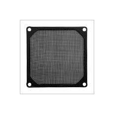 Evercool Fan Filter Metal Black - 92mm, image 