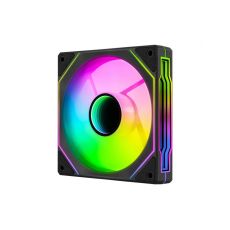 AeroCool Fan 120mm Phantom M-3R - Infinity Mirror ARGB, REVERSE - Black, image 