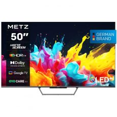 METZ QLED TV 50MQE7600Z, 50"(126 см), QLED+,Anti-Glare Google TV, 4K/UHD, 60Hz, image 
