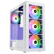 Case Kolink Observatory HF ARGB TG Mid-Tower, White, image 