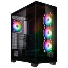 Case Kolink Unity Arena ARGB Showcase, Mid-Tower, Black, image 