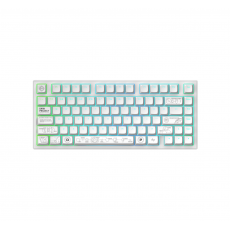 Gaming Wireless Mechanical Keyboard Dark Project ALU81A Terra Nova White RGB, image 