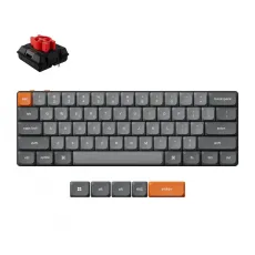 Mechanical Keyboard Keychron K9 Max QMK HS 60% Keychron Milk POM Switch Red RGB, image 