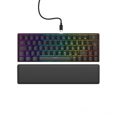 uRage "Exodus 760 Mechanical Mini" Gaming Keyboard, Red Switches, blk, QWERTY US, image 