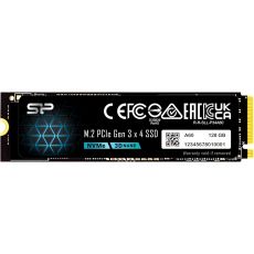 SSD Silicon Power A60 M.2-2280 PCIe Gen 3x4 NVMe 128GB, image 