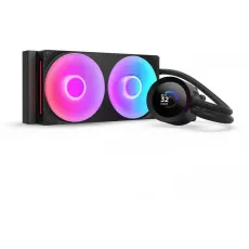 AIO Liquid Cooler NZXT Kraken Plus 240 RGB LCD Display - Black, image 