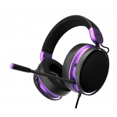 Gaming Headphones Dark Project Sono Wired - Black/Violet, image 
