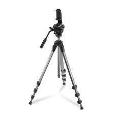 Hama “PRO Move 160 2D+” Tripod, Video Tripod for Camera and Mobile Phone, 160 cm, image 