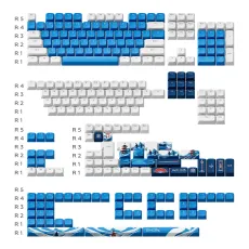 Keycaps Dark Project - GeekBo for ANSI & ISO Layout, PBT, image 