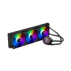 1stPlayer Water Cooling 360mm - Thunderstorm TS4 360 Black - Digital Display, aRGB, image 