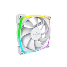 Montech AX120 PWM, Fan 120mm, ARGB, White, image 