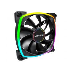 Montech AX140 PWM, Fan 140mm, ARGB, Black, image 