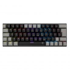 White Shark Gaming Mechanical Keyboard WAKIZASHI 2 - Blue Switches (English US), Black, Gray, image 