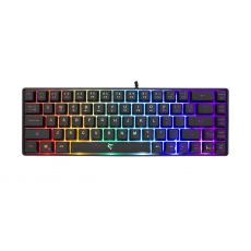 White Shark Gaming Keyboard RONIN - Blue Switches (English US), Black, image 