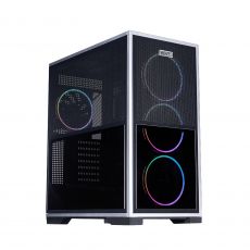 1stPlayer Case EATX - IF8 Black - 4 x 140 mm A-RGB fans included, USB-C, image 