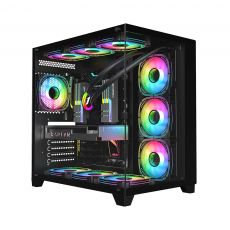 1stPlayer Case ATX - MEGAVIEW MV8 Black, image 