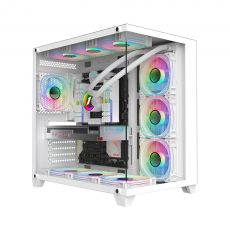 1stPlayer Case ATX - MEGAVIEW MV8 White, image 