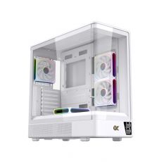 Xigmatek Case EATX - Moon DGT Arctic, image 
