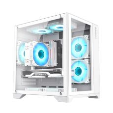 Gamemax Case mATX - Infinity Mini White, image 