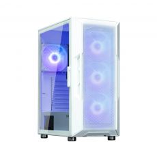 Zalman Case ATX - i3 NEO ARGB White - Mesh, aRGB, Tempered Glass, image 