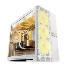Geometric Future Case EATX - Model 5 Vent White - 5 x 140 mm aRGB fans included, image 