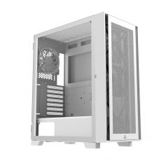 Montech AIR 1000 LITE, Mid-tower Case, TG, 3x120mm Fans, White, image 