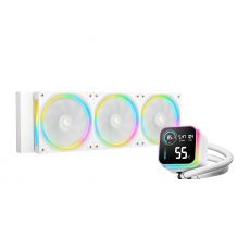 DeepCool Water Cooling LQ360 ULTRA WH ARGB - LCD Screen, image 