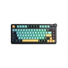 Aula Wireless Gaming Mechanical Keyboard AU75 - Bloomfield Switch [Linear] (English US), Turmeric yellow, image 