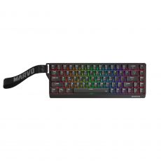 Marvo Wireless Gaming Mechanical keyboard Saber 65W KG965W - 1K, Banana Crystal [Linear], (English US), image 