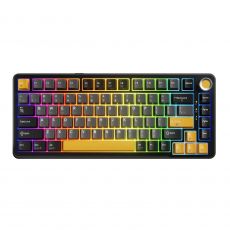 Marvo Wireless Gaming Mechanical keyboard Titan 75 - KG985W Black - Banana Crystal [Linear], image 