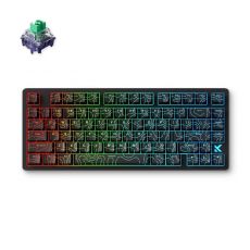 MCHOSE Gaming Mechanical Keyboard Jet75 Topographic - 8K, Kailh Magnetic God Switch [Linear] (English US), Black, image 