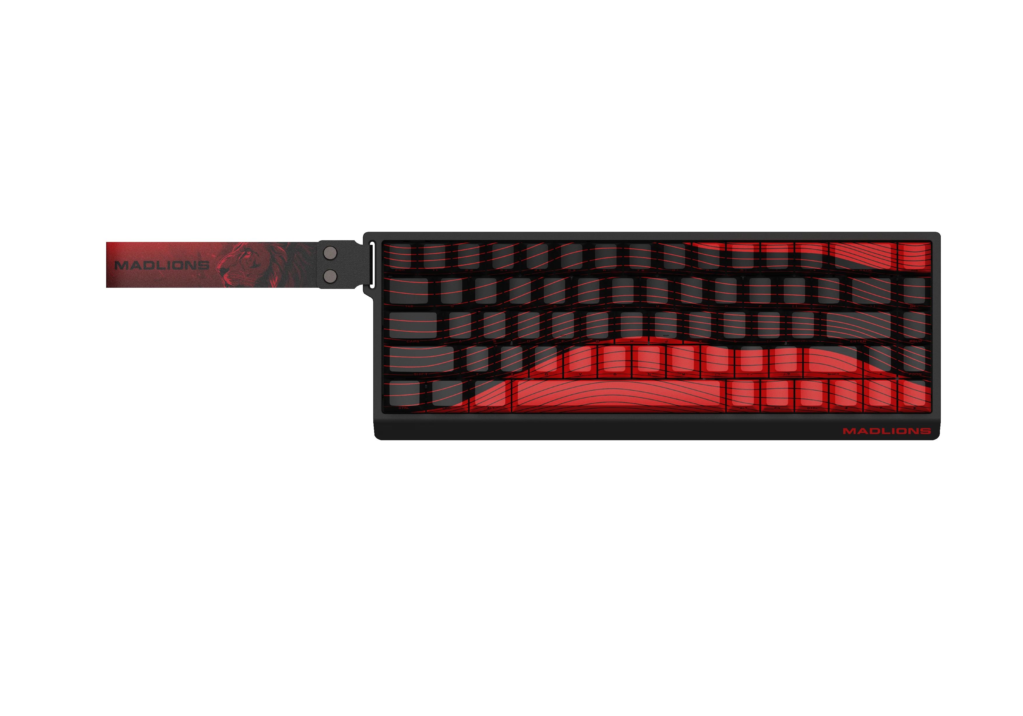 Madlions Professional Gaming Mechanical Keyboard MAD 68 R - 8K, Kunlun ...
