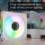 AeroCool Case ATX - P500C-G-WT-v1 - 4 x 120 mm Infinity Mirror A-RGB, image , 8 image