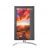 LG 27UP850K-W, 27" UltraFine UHD, IPS 4K , 5ms, 1200:1, 400cd/m2, 3840 x 2160, DCI-P3 95%, HDR 400, HDMI, USB-C, PD- 96 W, DisplayPort, Reader mode, Dynamic Action Sync, Tilt, Height (Range), Swivel, Speacers 2x5W, LG Switch, Black, image _ab__is.image_number.default