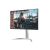 LG 27UP650K-W, 27" UHD 4K IPS AG, DCI-P3 95%, UltraFine, 5ms, 1200:1, Mega DFC, 400 cd/m2, 3840x2160, HDR 10, VESA Display HDR 400, HDMI, DisplayPort, Headphone out, Height Adjustable,Pivot Tilt, Reader Mode, image _ab__is.image_number.default