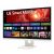 LG 27U731SA-W, 27" IPS Smart webOS23, 5ms, 1000:1, 350cd/m, FHD 3840 x 2160, ThinQ, DCI-P3 90%, HDR 10, HDMI, USB Type-C , Bluetooth, Speacers 5W x 2, Tilt, White, image _ab__is.image_number.default