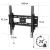 Hama TV Wall Bracket, Rigid, Theft Protection, 165 cm (65") up to 50 kg, image _ab__is.image_number.default