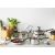 Tefal G713SB45, DAILY COOK Set 11 pcs (Saucepan 16 w/o lid, stewpot 20/24+lids, frypan 28, 5 tools), image , 4 image