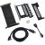 CableMod CM-VPB-2DK-R – Universal Vertical GPU Bracket with 200mm Flat Line Pci-E X16 Riser Cable Kit + 1x DisplayPort, 1x HDMI, image 