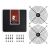 Noctua Fan Grill Metal - 140mm 2pcs pack - NA-FG1-14 Sx2, image , 5 image