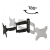 Hama Fullmotion TV Wall Bracket, 122 cm (48”), 2 Arms, Black, image _ab__is.image_number.default