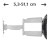 Hama Fullmotion TV Wall Bracket, 122 cm (48”), 2 Arms, Black, image _ab__is.image_number.default