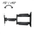Hama Fullmotion TV Wall Bracket, 122 cm (48”), 2 Arms, Black, image _ab__is.image_number.default