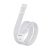 1stPlayer Custom Sleeved Modding Cable White - PCIe 5.0 12VHPWR M/M - FM2-B-WH, image _ab__is.image_number.default