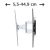 Hama TV Wall Bracket, Swivel, Tilt, Pull-out, 229 cm (90"), 220838, image _ab__is.image_number.default